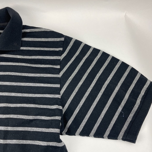 Polo Golf Mens Large Black Striped - Picture 5 of 8